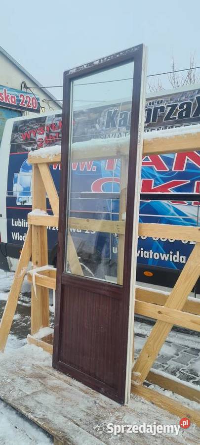 OKNO KacprzaK 69x218 FIX OKNA Używane Witryna lubelskie Lublin