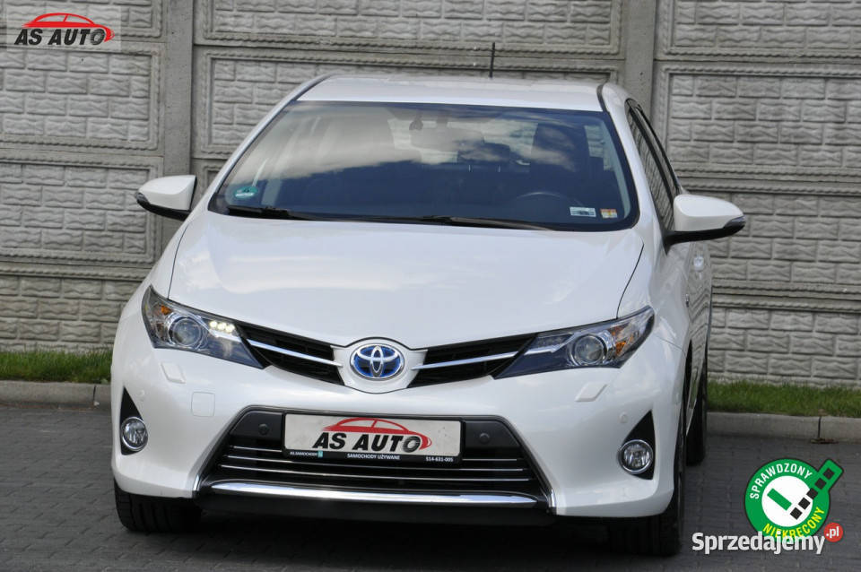 Toyota Auris Hybrid 100KM/Premium/Led/Kamera/Serwis/Półskóry/BiałaPerła/ I…
