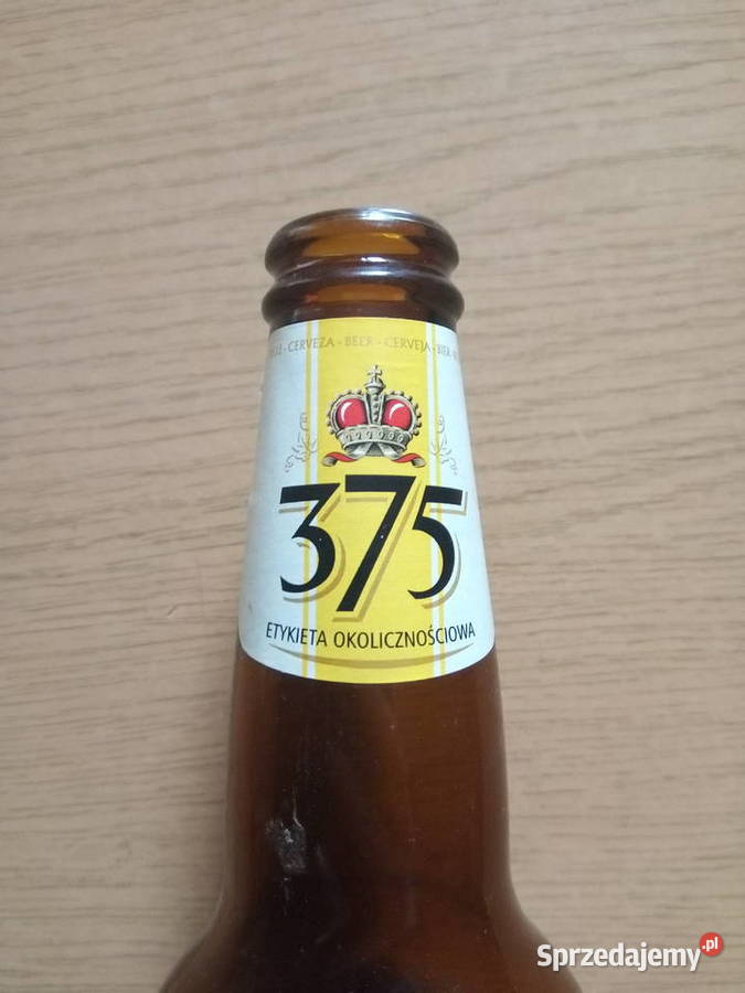 Limitowana butelka piwie Tyskie 375 lecie 2004 sprzedam
