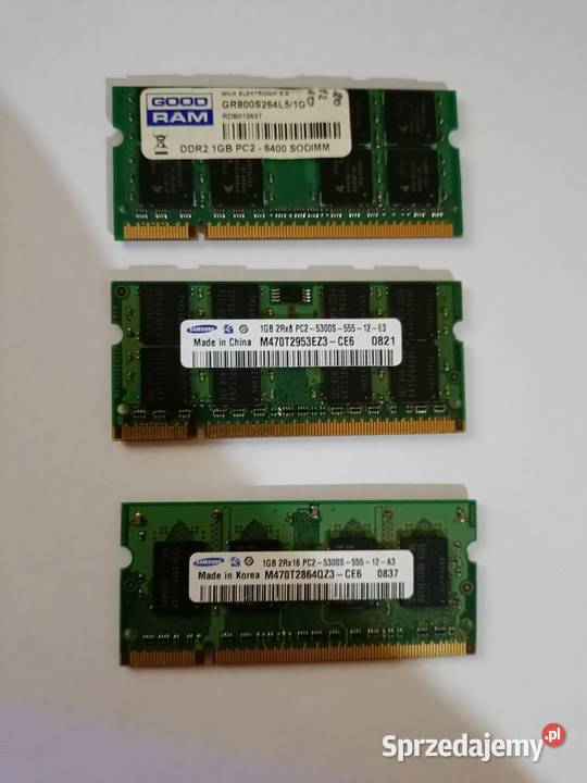 RAM SODIMM DDR2 1GB Ostrów Mazowiecka