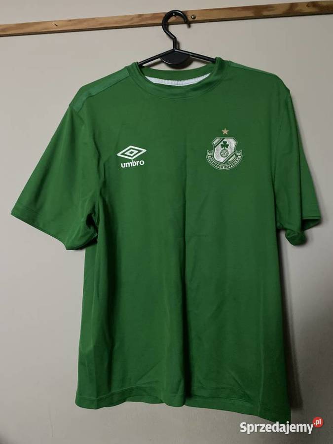 Vintage Irlandia SHAMROCK ROVERS FC Umbro L Wrocław
