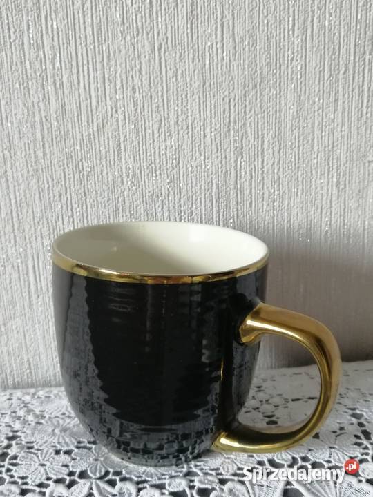 Zestaw 2 kubków z ocieplaczami i podkładkami Porcelana i szkło Katowice sprzedam