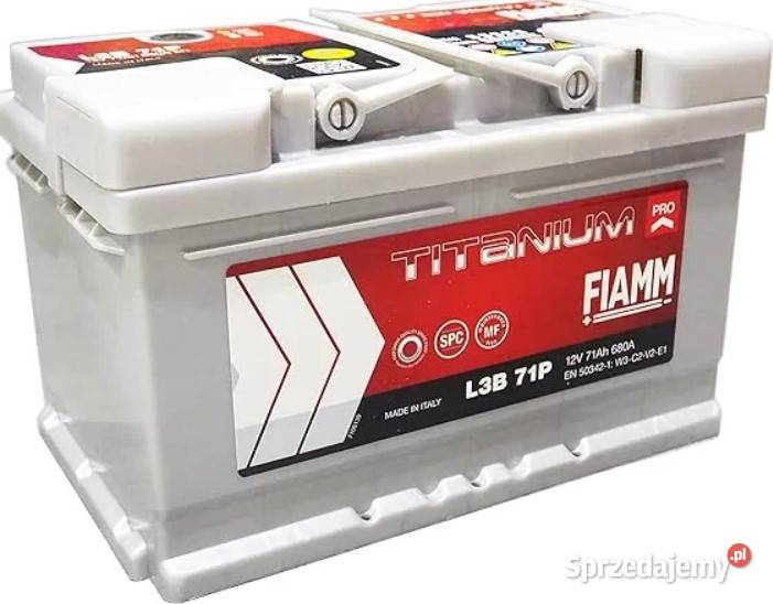 Akumulator FIAMM TITANIUM PRO 12V 71Ah 680A Wrocław sprzedam