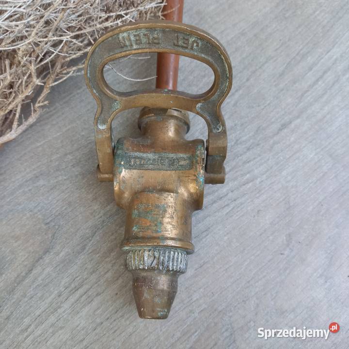 Prądownica strażacka stara sikawka strażacka