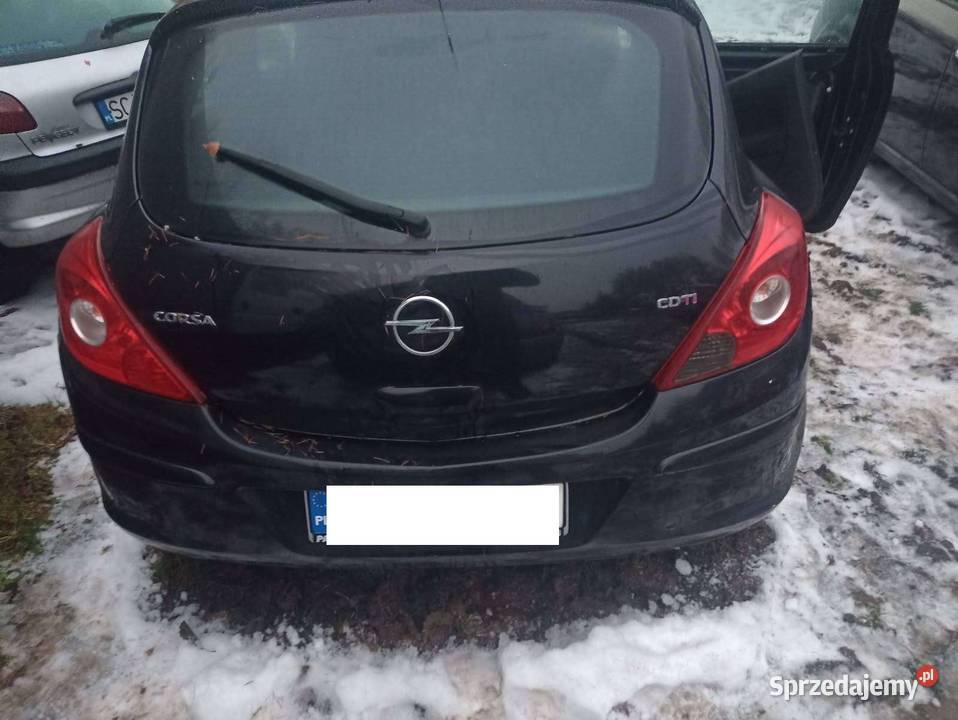 Klapa bagażnika tylna tył KOMPLETNA Opel Corsa D