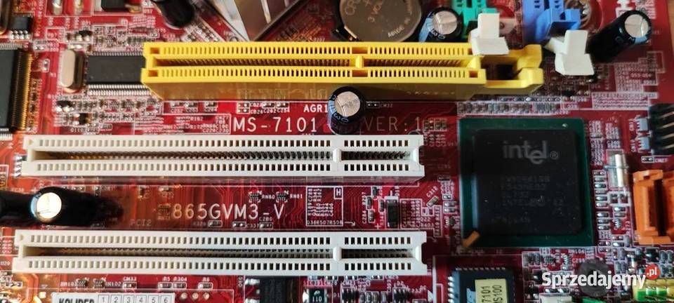 Płyta główna MS7101 z procesorem Pentium 266 GHz małopolskie Kraków