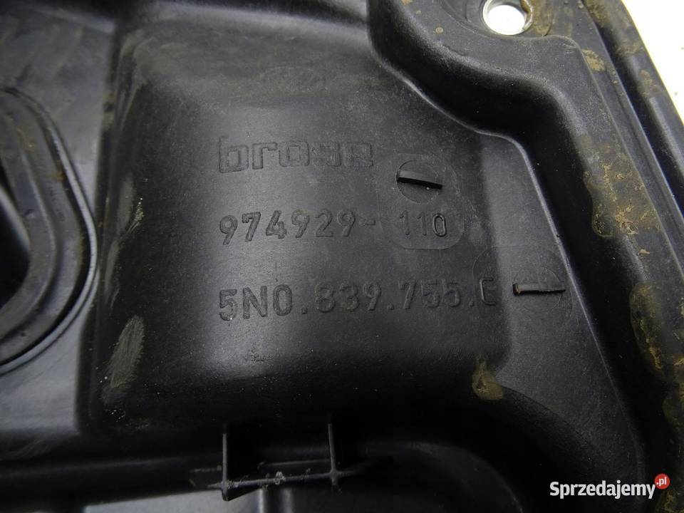 MECHANIZM PODNOŚNIK SZYB SZYBY LEWY TYŁ TYLNY