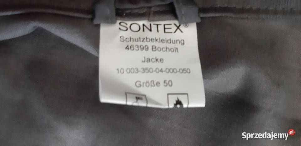 Sontex Proban ognioodporne robocze spawacza 50 Jastrzębie-Zdrój