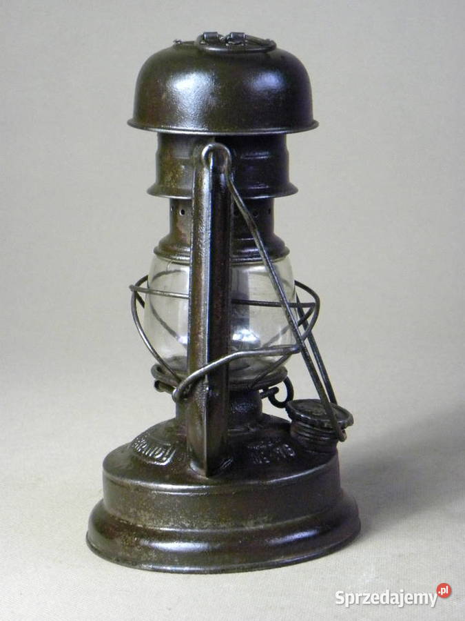 Niemiecka lampa naftowa Feuerhand 176 Nier Antyki