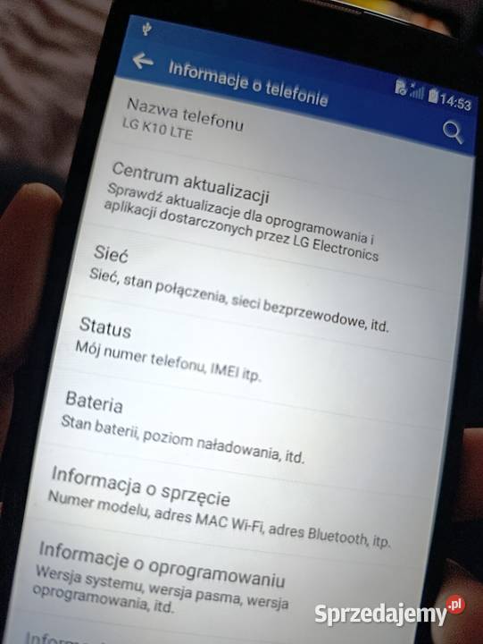 telefon komórkowy lg k10 LTE LG K10 LG K420n LG wielkopolskie Poznań