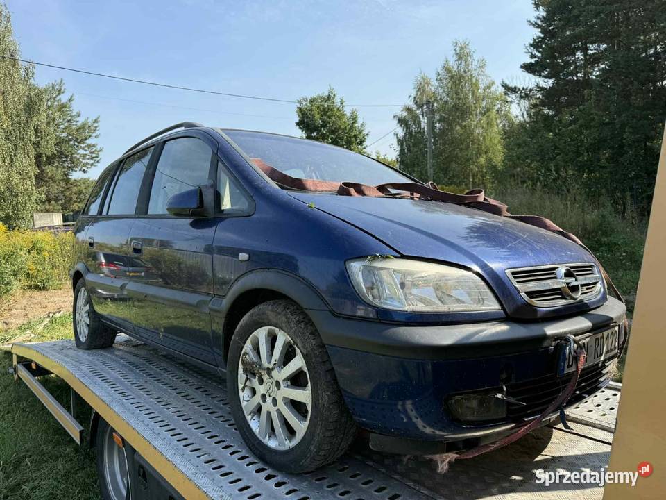 Zafira 22 diesel alu felgi Silnik całość 2000