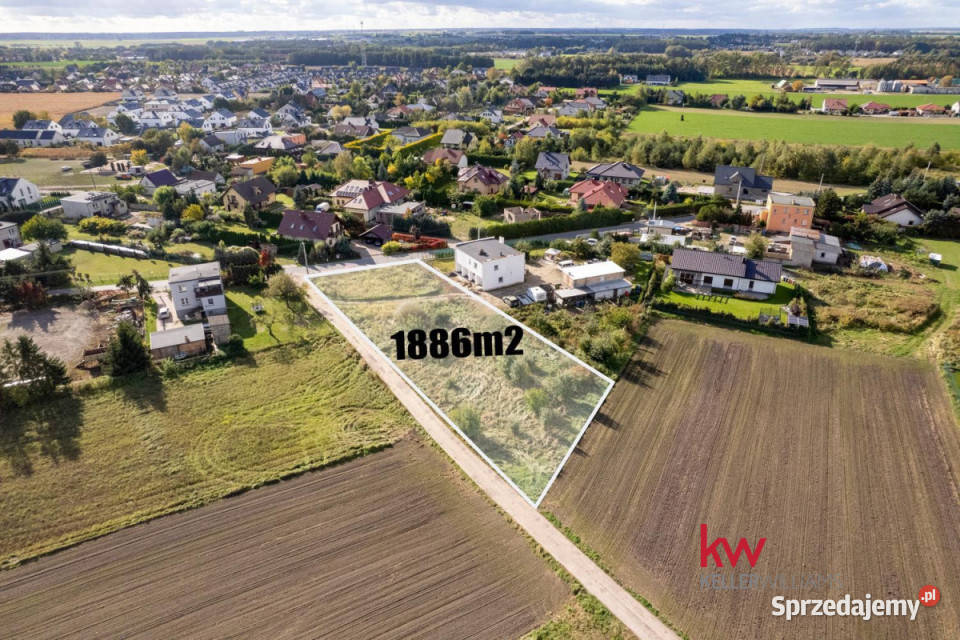 Ogłoszenie grunt Krzyszkowo 1886m 275zł/m2