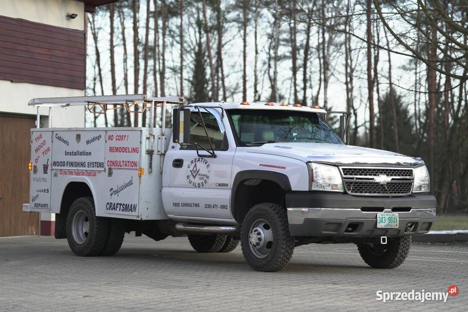 Chevrolet Silverado 3500 service truck gmc ram 300KM Celestynów