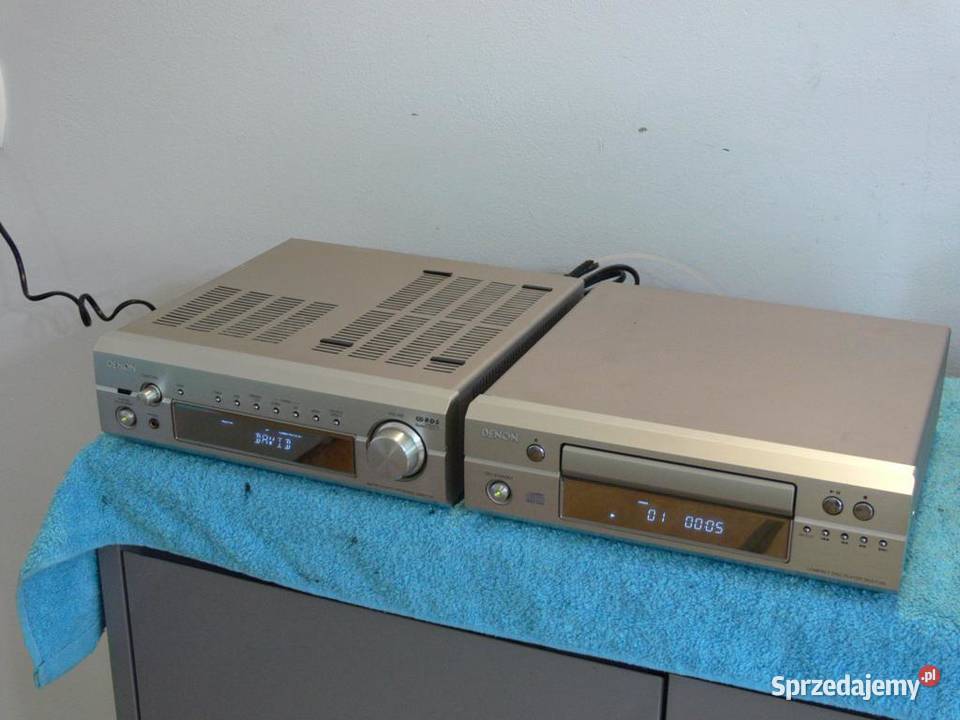 Amplituner i CD Denon DRA i DCD F101 sprawne