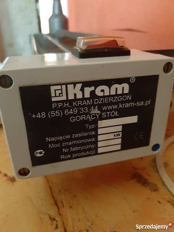 Gorący stół KRAM 550 Morąg