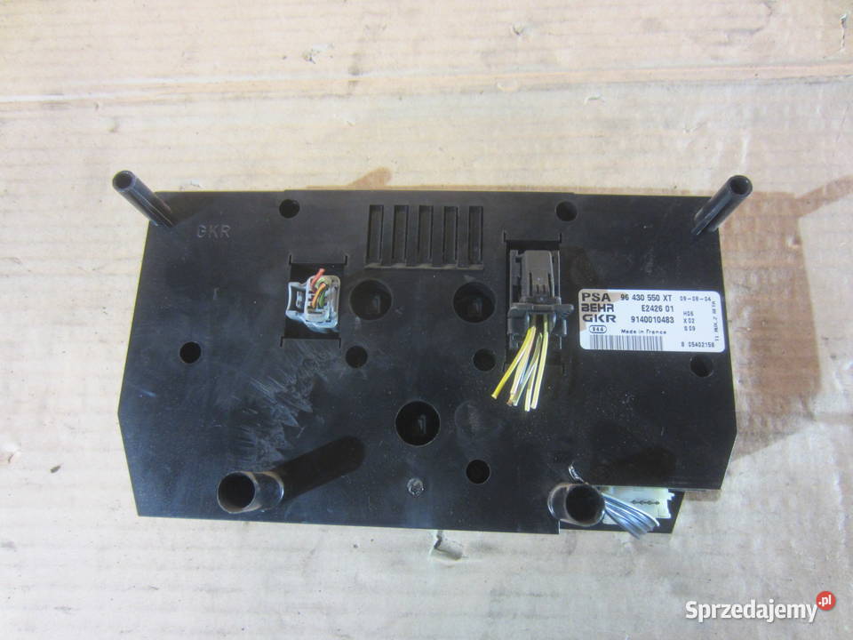 panel klimatyzacji nawiewu peugeot 206 96430550 Wyposażenie wnętrza Szczecin sprzedam