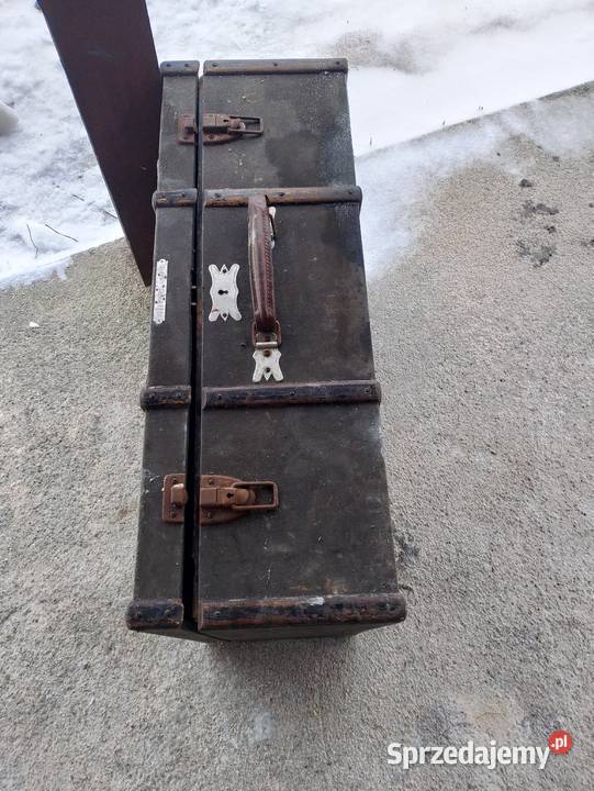 Walizka kufer skrzynia antyk Sokołów Podlaski