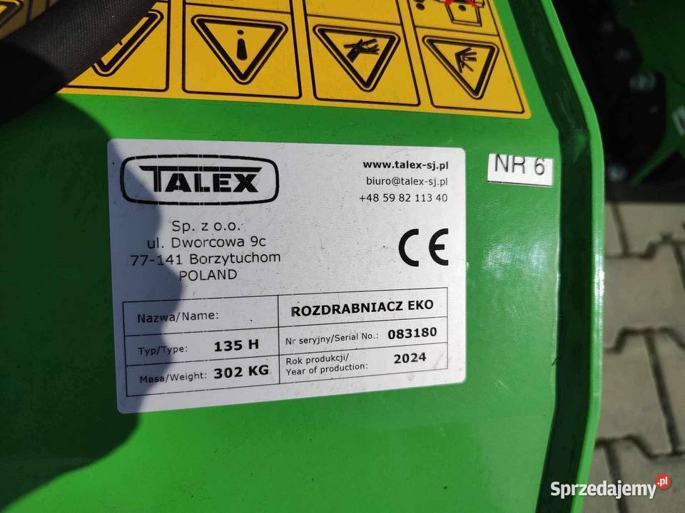 Kosiarka bijakowa Talex 150H Sochaczew