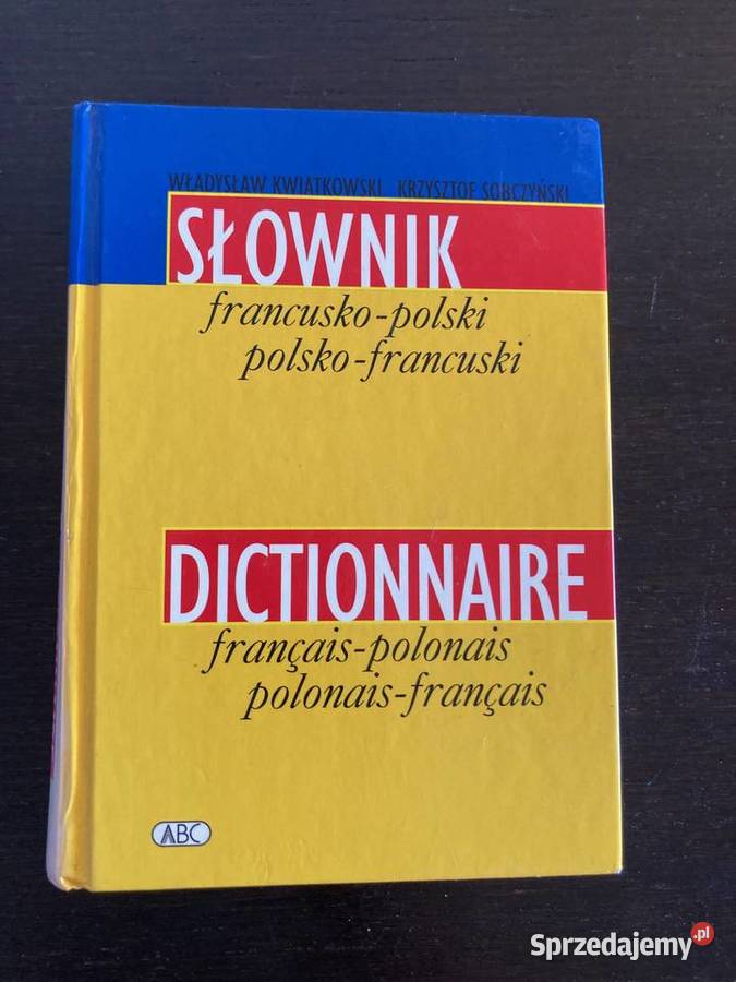 Władysław Kwiatkowski Słownik FrancuskoPolski Elbląg