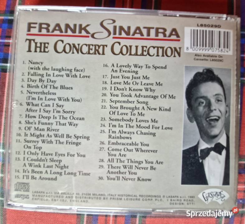 Frank Sinatra The Concert Collwction CD