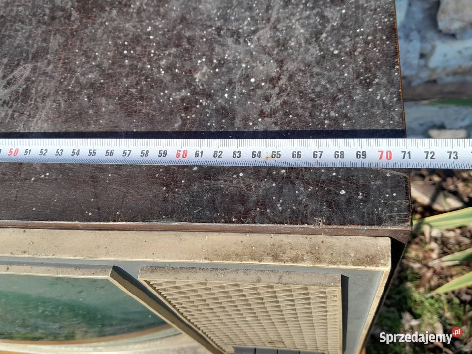 Stary telewizor lampowy NEFRYT zabytek retro