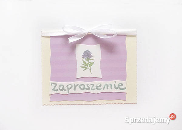 pastelowe zaproszenia bez tekstu proste warmińsko-mazurskie