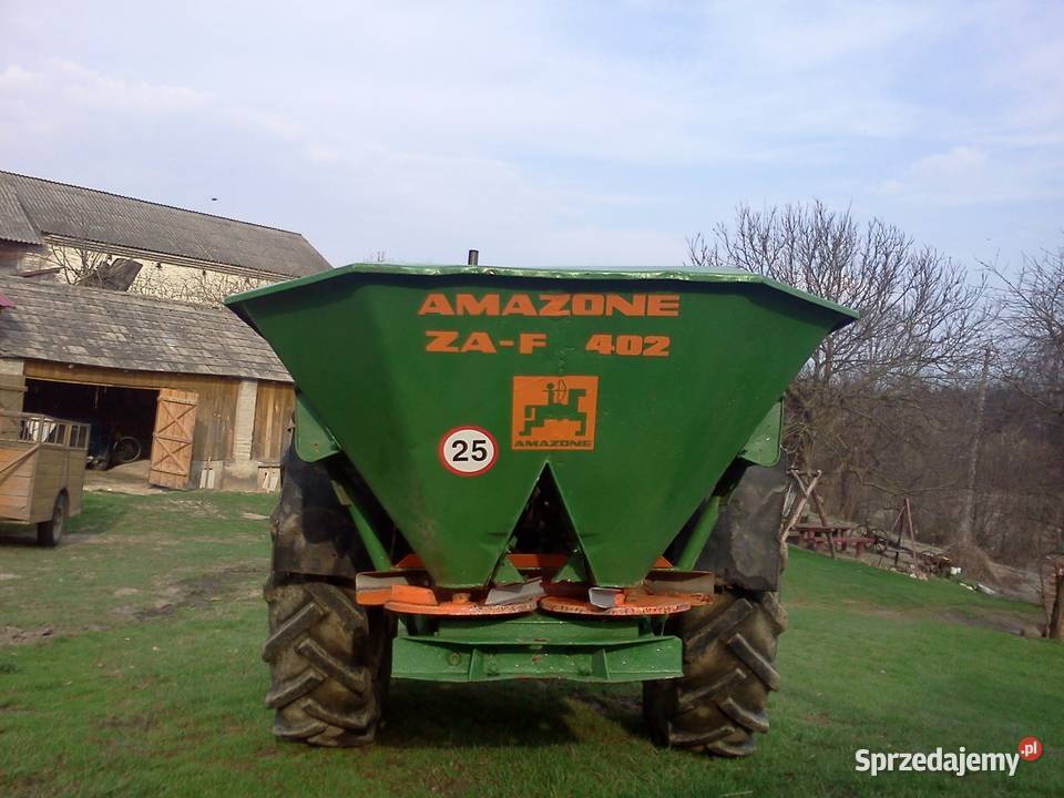 Rozsiewacz do nawozów Amazone zaf 402 Żuków Pierwszy sprzedam