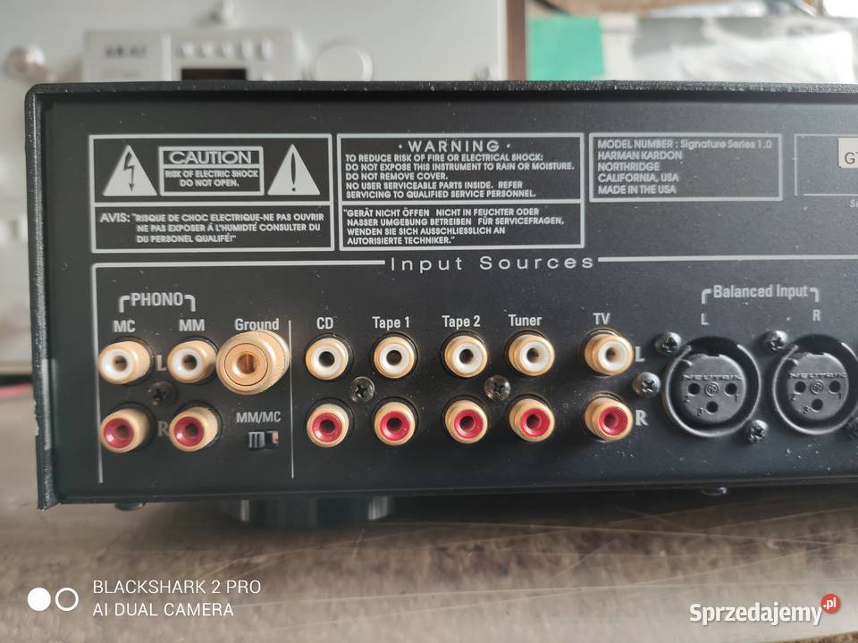 przedwzamcniacz HarmanKardon 10 Signature Grabowo