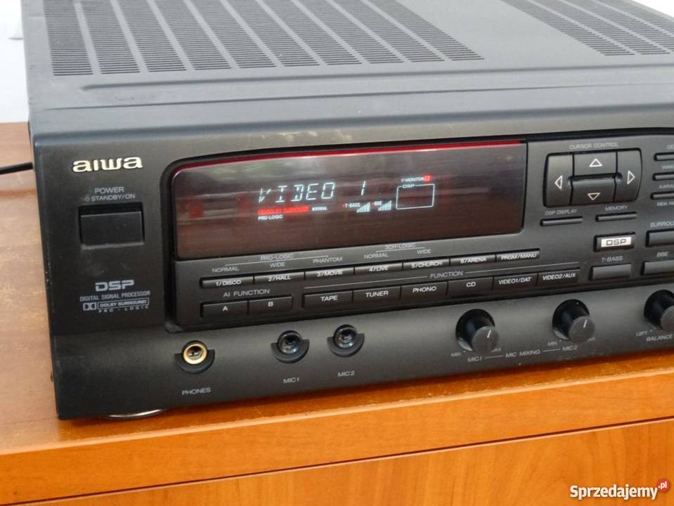 mocny wzmacniacz Aiwa 370 wat WYSYŁKA podkarpackie Jasło