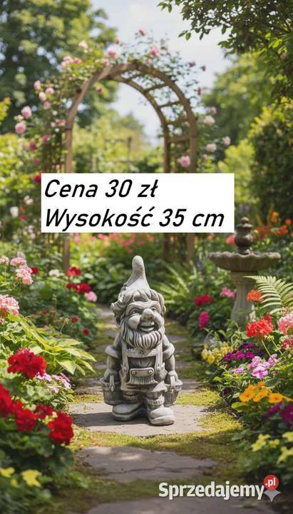 krasnal ogrodowy skrzat ogrodowy figurki Wrocław