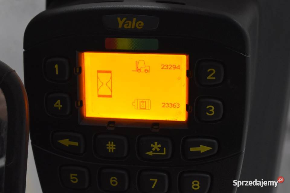 Wózek widłowy YALE ERP 25 VL 2500 udzwigu dolnośląskie Czechy sprzedam