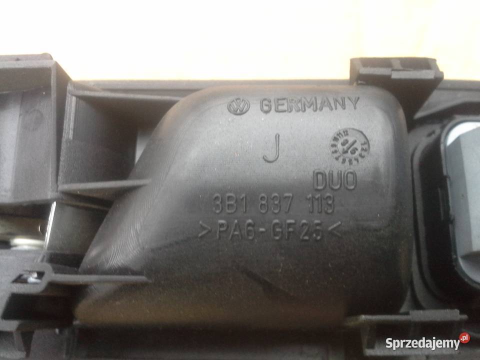VW PASSAT B5 klamka przełącznik szyb komplet Rok produkcji 1997 Dębno sprzedam