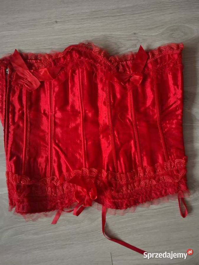 Komplet 7 gorsetów z koronką Kielce