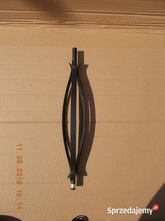 Rurka do lamp klasyczna brązowa 365 mm M10x1 odcienie brązowego Wyposażenie wnętrz mazowieckie