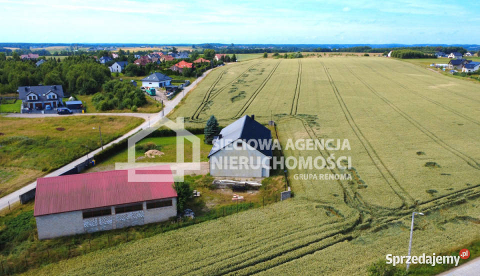 Dom wolnostojący 5847m2 Małkowo pustak Nieruchomości sprzedam