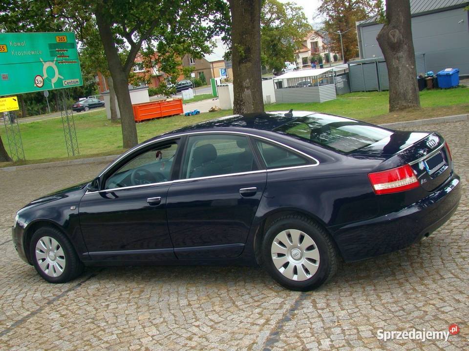 Audi A6 C6 Sedan27 TDI 240 Manual Xenon Motoryzacja mazowieckie Gostynin