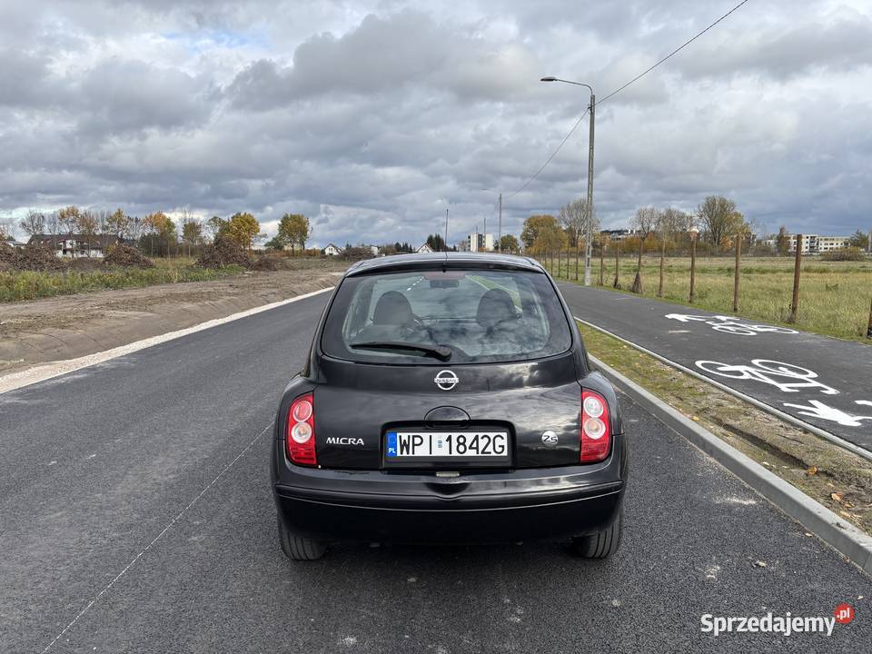 Nissan MIcra 12 80 2009 kupiony w polskim salonie Motoryzacja Góra Kalwaria sprzedam