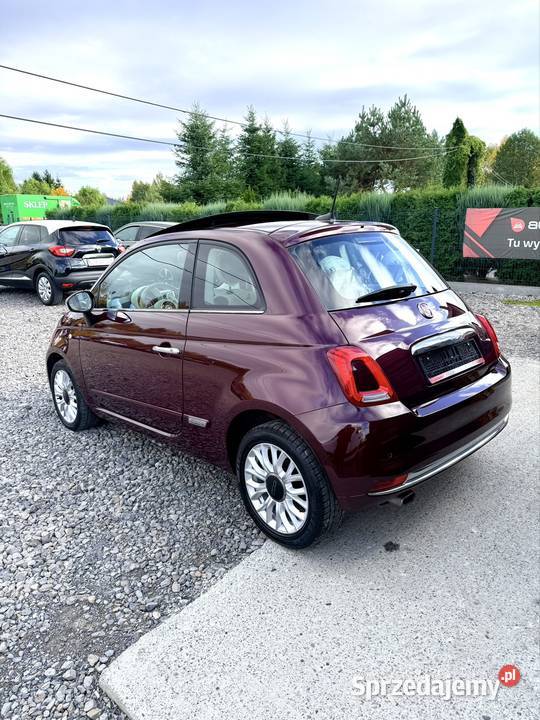 Fiat 500 125 benzyna 2017r 500 lubelskie Tomaszów Lubelski