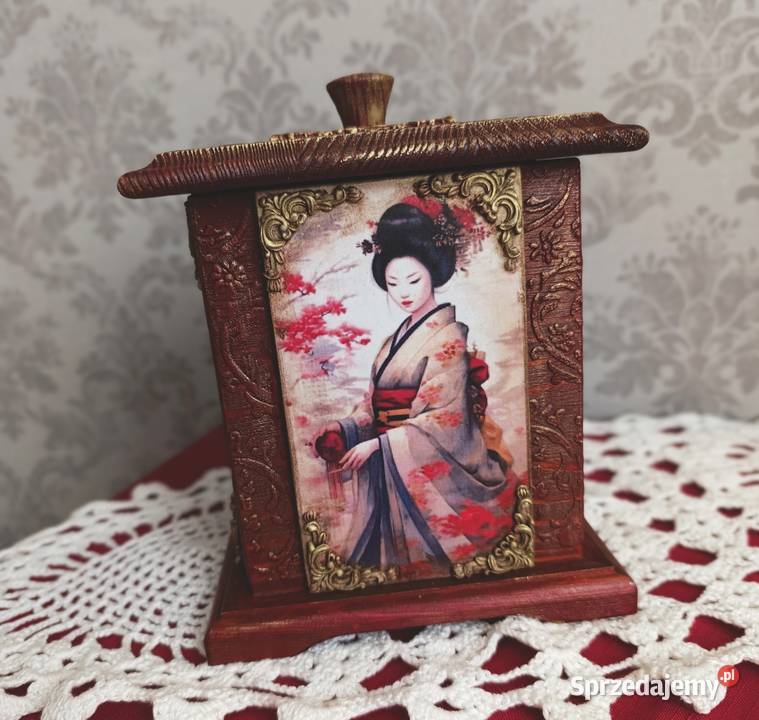 Śzkatułka w japońskim stylu Stalowa Wola