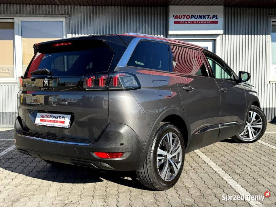 Peugeot 5008 2022r Fvat 23 Bezwypadkowy podkarpackie Rzeszów