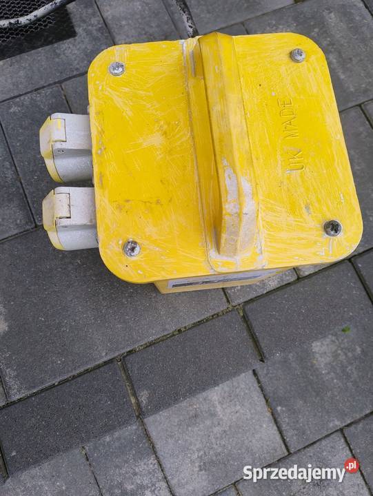 Transformator z 230V na 110V33kW sprawny używany