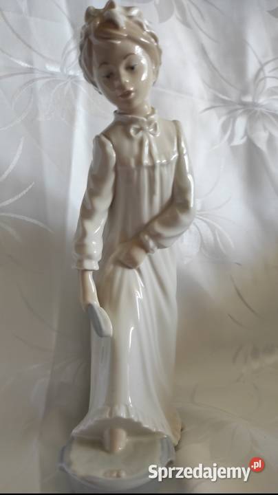 DUŻA FIGURKA NAO LLADRO DZIEWCZYNA MYJĄCA STOPY Pabianice