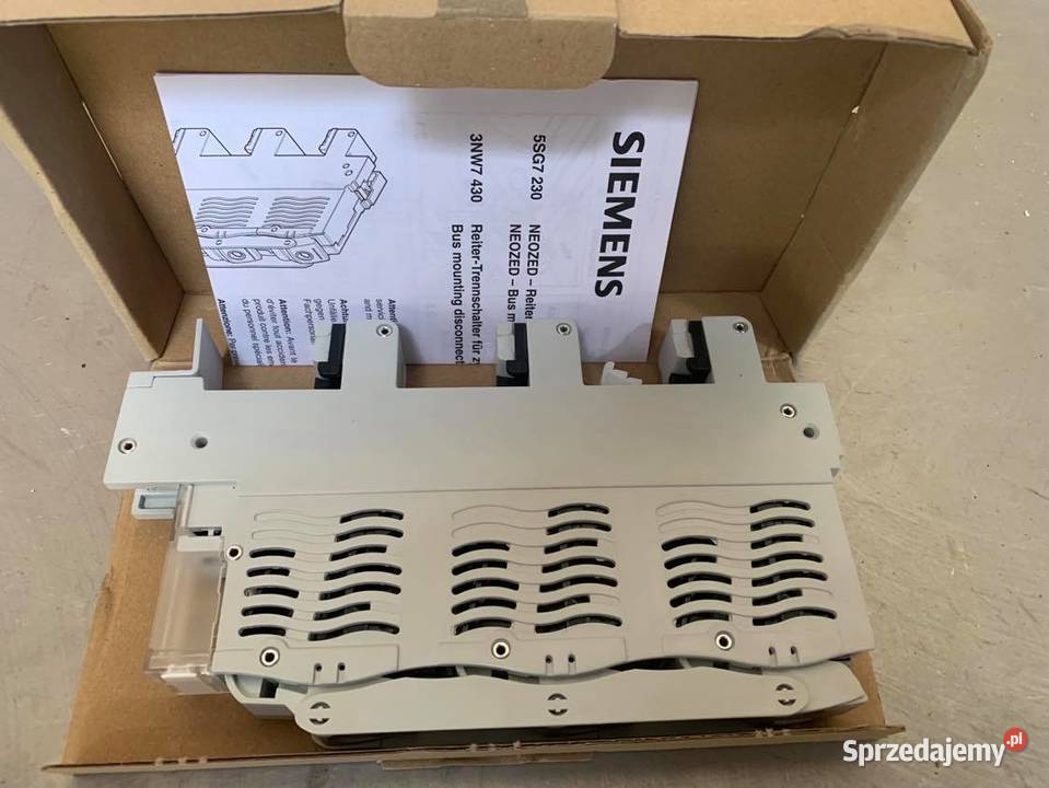 Siemens NEOZED Lasttrennschalter SR60 37 430 Warszawa sprzedam