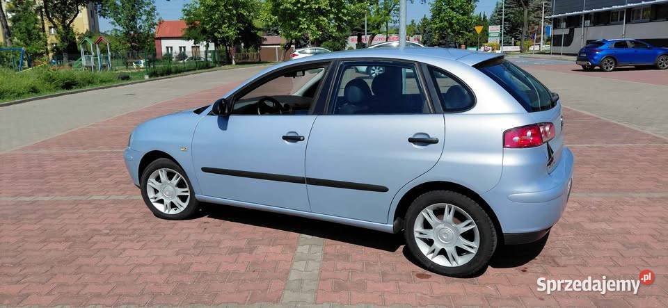 Seat Ibiza III 14 Benzyna nieuszkodzony mazowieckie Gostynin