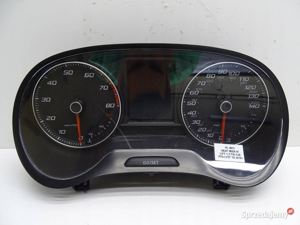 LICZNIK ZEGARY SEAT IBIZA IV LIFT 12 TSI