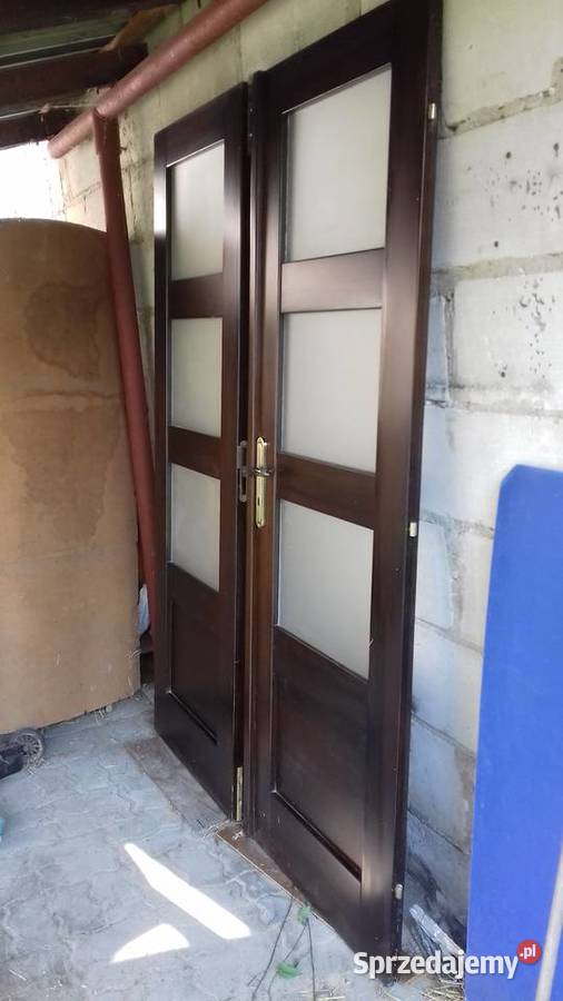 Drzwi dwukwaterowe z drewniane Głogów Małopolski