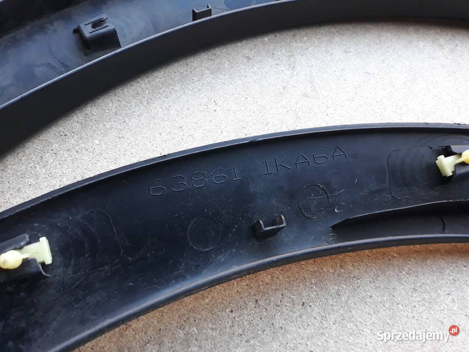NISSAN JUKE LIFT LISTWA BŁOTNIKA LEWA PRZÓD LEWY wielkopolskie Międzychód