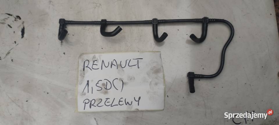 RENAULT CLIO MEGANE 15DCI przelewy wtrysków Kielce