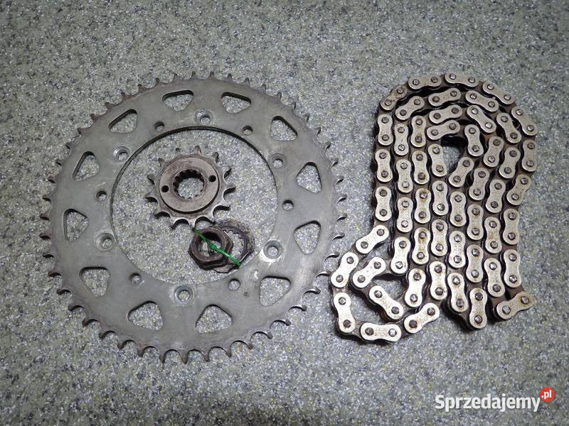 NAPĘD ŁAŃCUCH ZĘBATKA PRZÓD TYŁ KAWASAKI KLX 650 Strzelce Krajeńskie