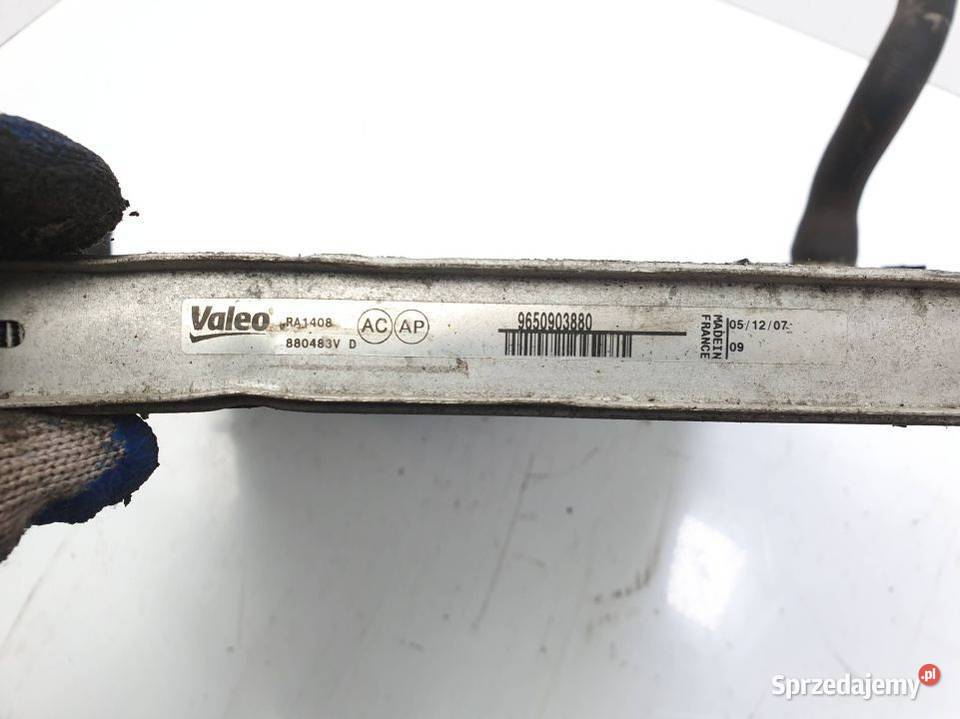 CHŁODNICA WODY PEUGEOT 207 SW 9650903880 Lipno sprzedam